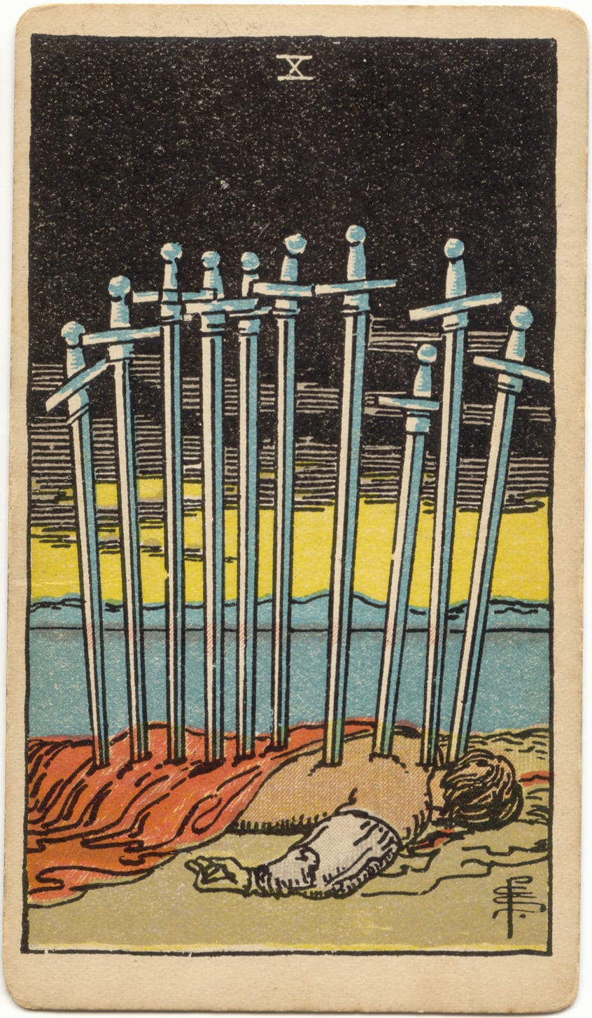 Ten Of Swords